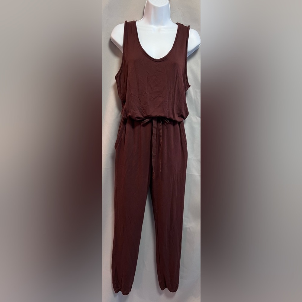 Daily Ritual‎ Jumpsuit Sleeveless Medium Women Brown